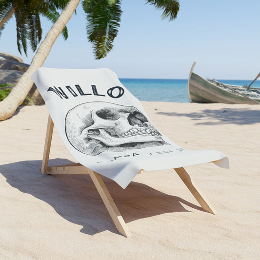 Willo Face Off Beach Towel